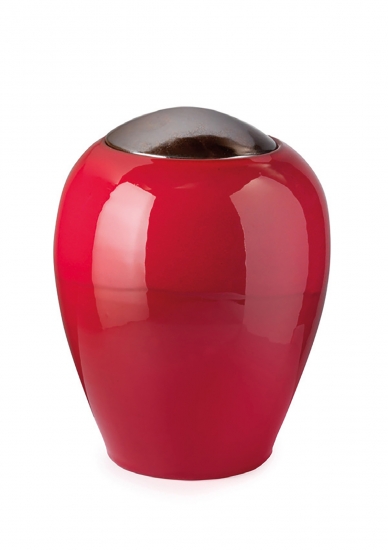 Erchie Rosso Top Argento
