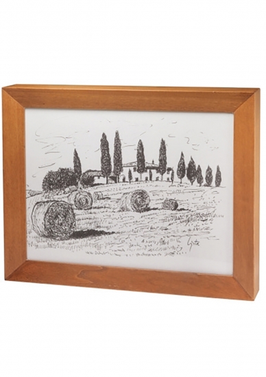 Paesaggio Toscana 02 Quadro