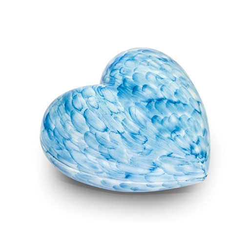 Little cuore celeste nuvolato